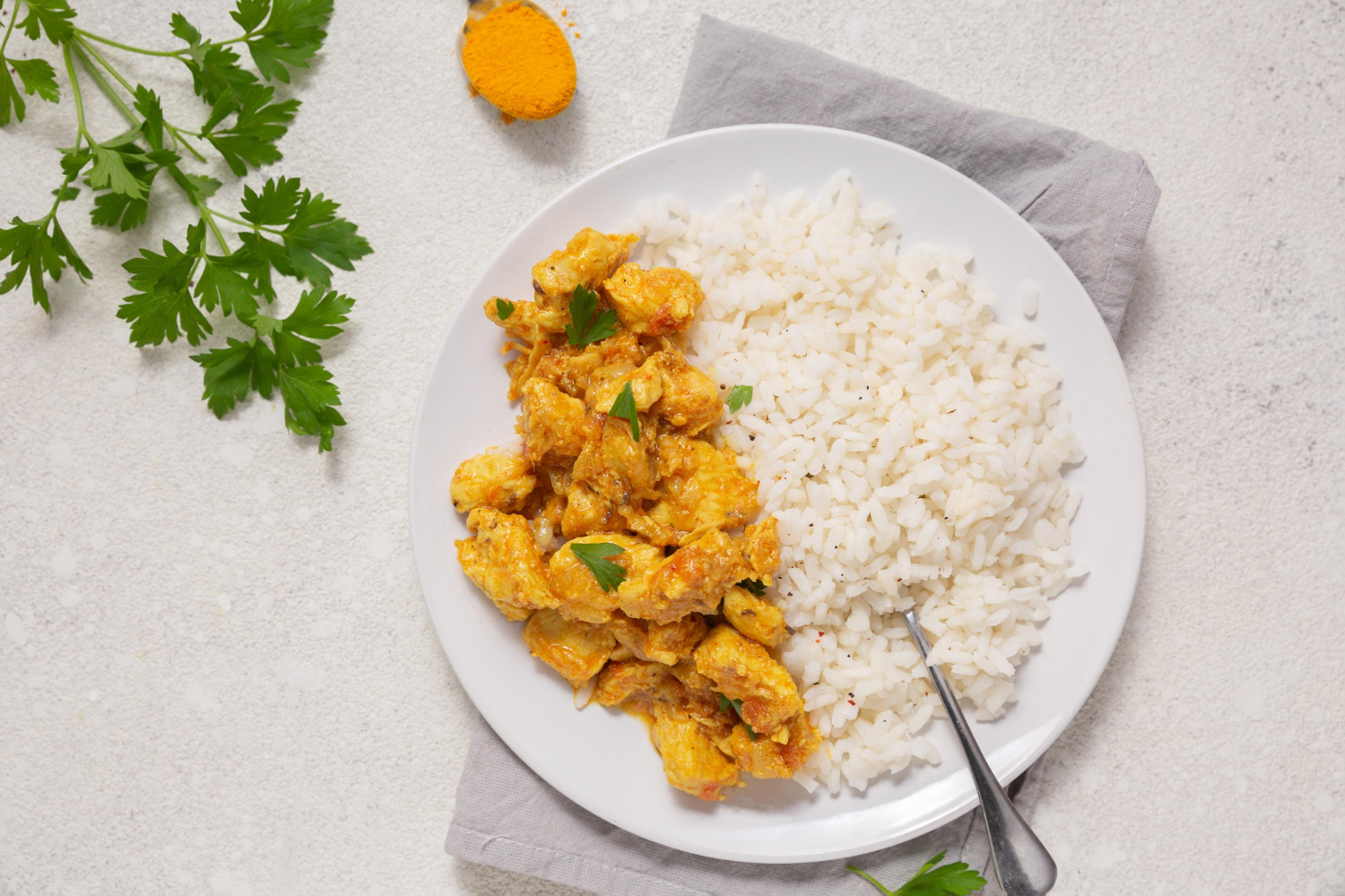 arroz al curry