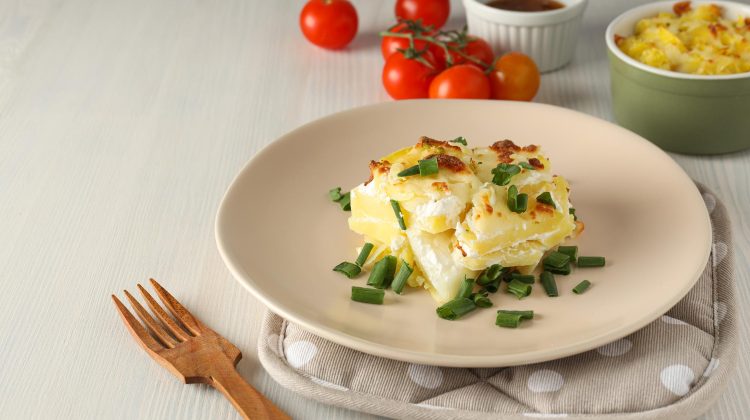 Patatas al Vapor con Salsa de Yogur Griego para Perder Peso