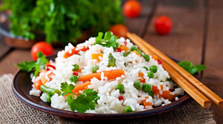 Arroz con Zanahorias y Espinacas para Perder Peso