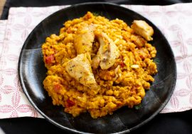 arroz con pavo