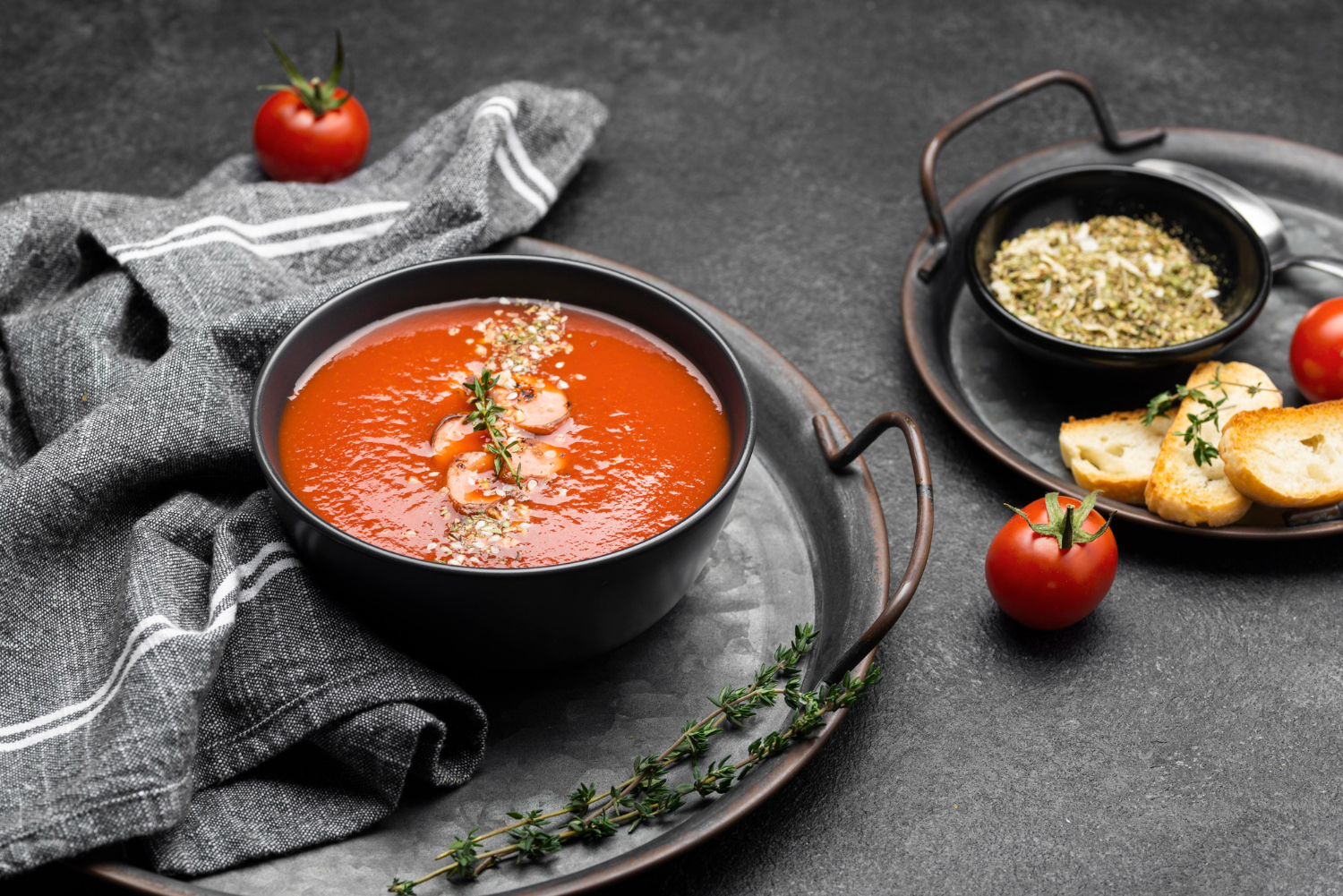 Sopa de Arroz Integral y Tomate para Bajar de Peso